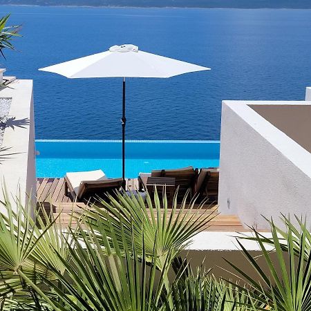 Luxury Apartments Villa Ruzmarina With New Heated Infinity Pool And Lounge Area Marusici  Exterior photo