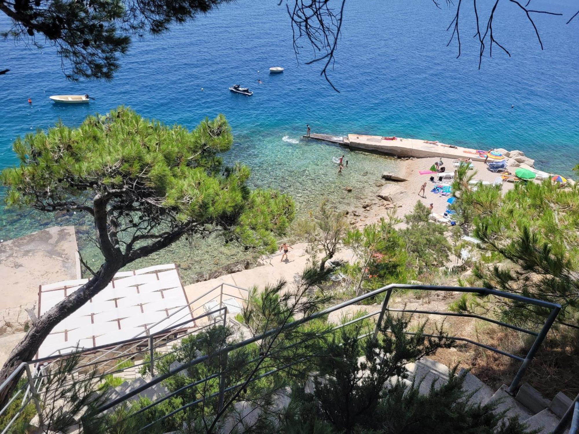 Luxury Apartments Villa Ruzmarina With New Heated Infinity Pool And Lounge Area Marusici  Exterior photo